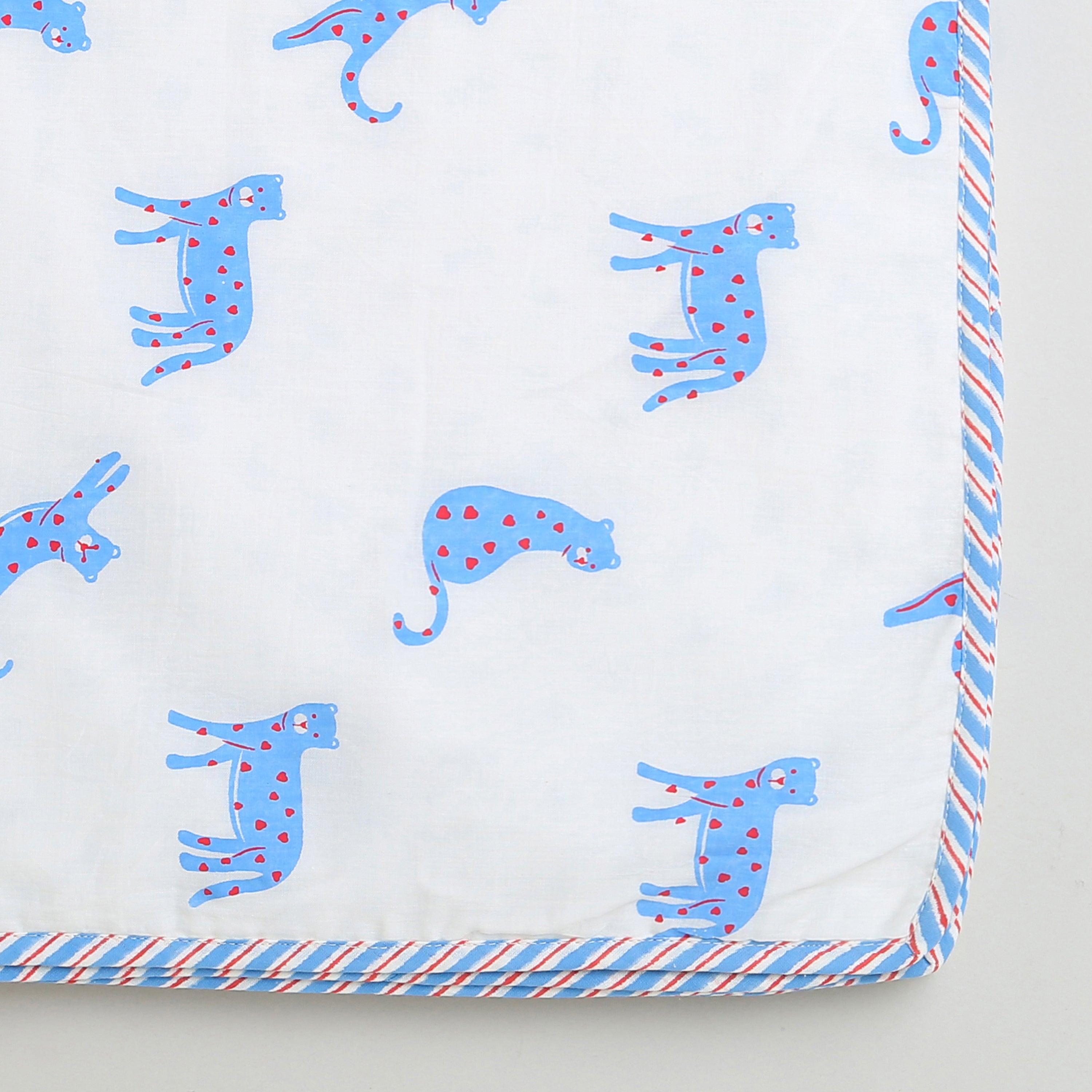 Blue Panther Blanket - Totdot