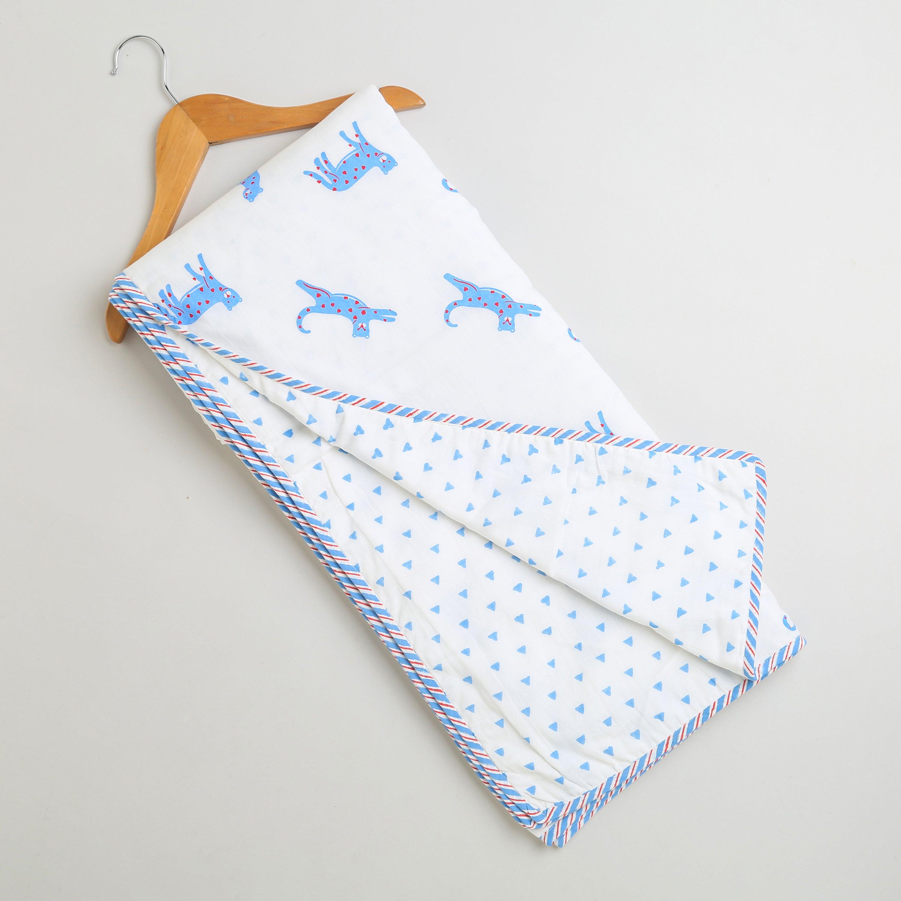 Blue Panther Blanket - Totdot