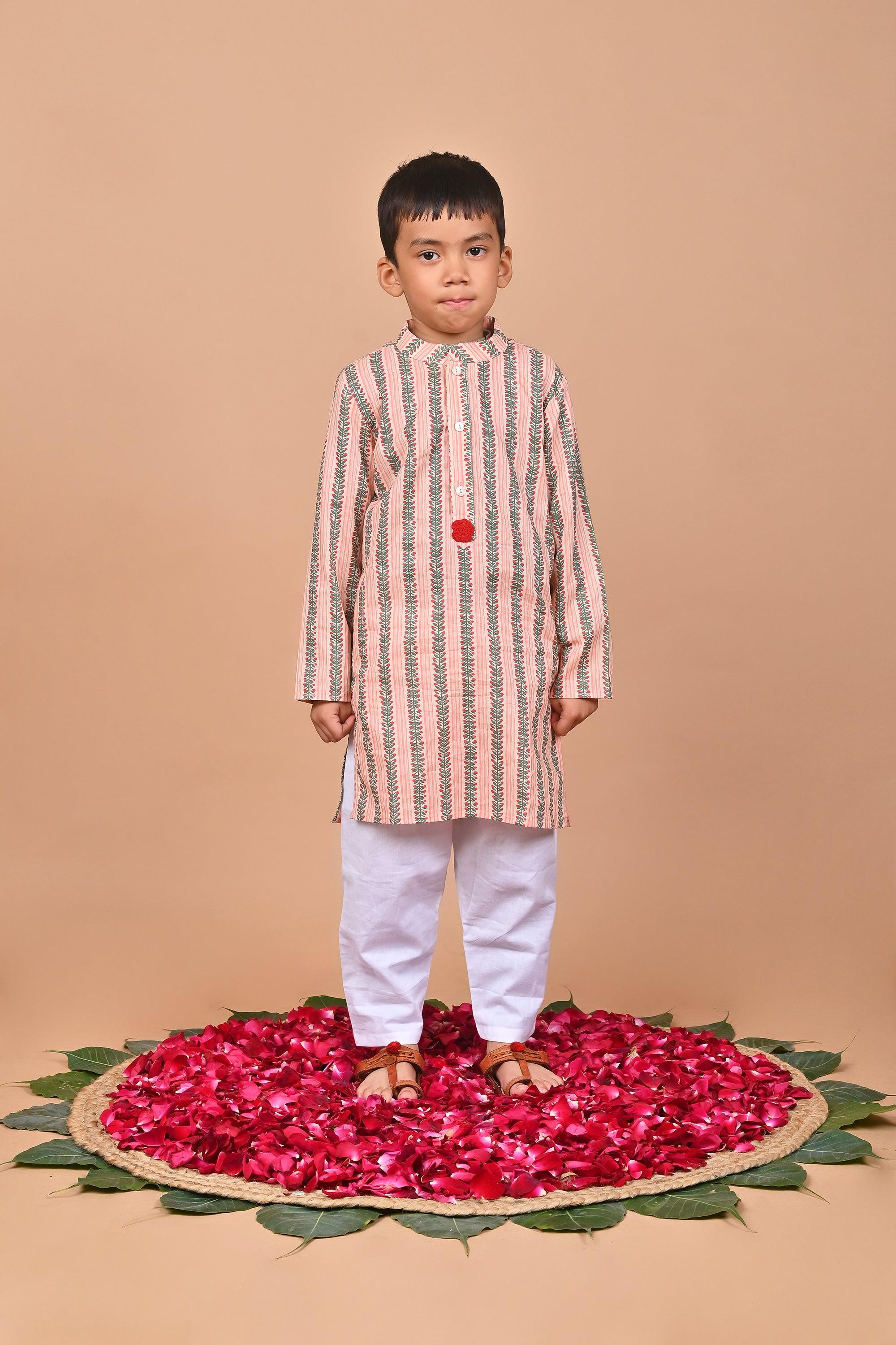 Bourbon Boys Kurta Set - Totdot