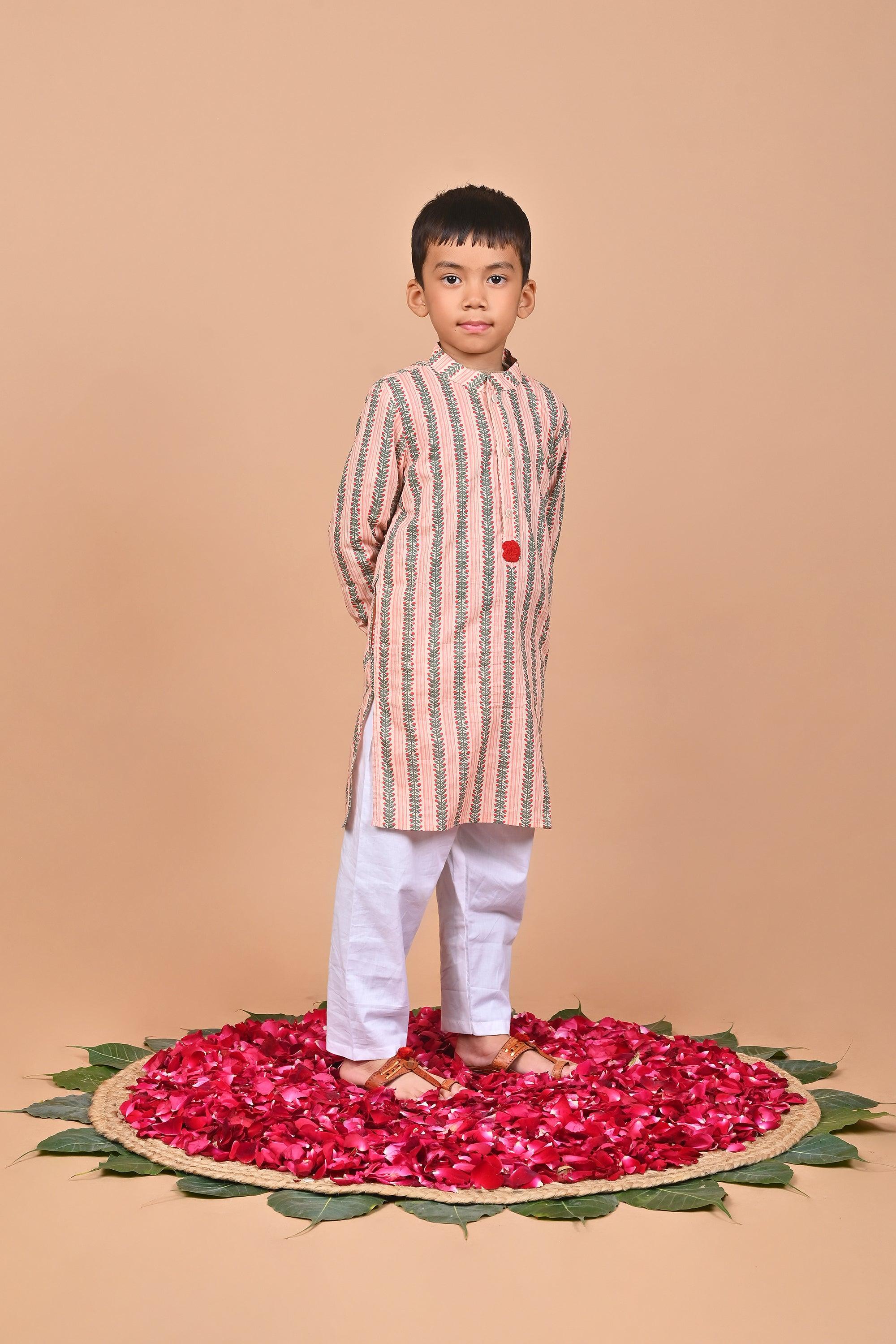 Bourbon Boys Kurta Set - Totdot