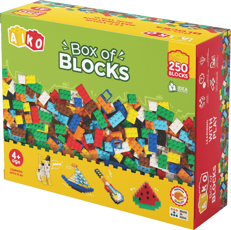 Box of Blocks - 500 pcs - Totdot
