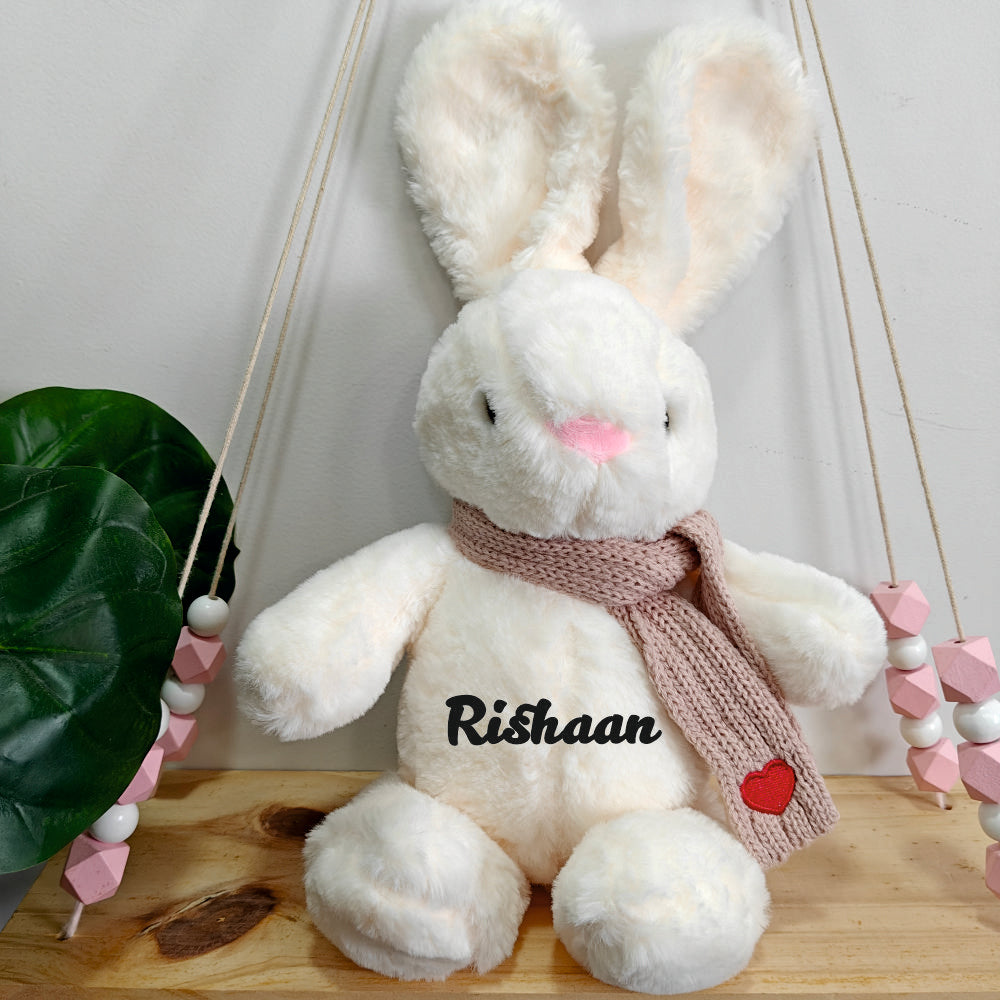 Mocha - SnugScarf Bunny