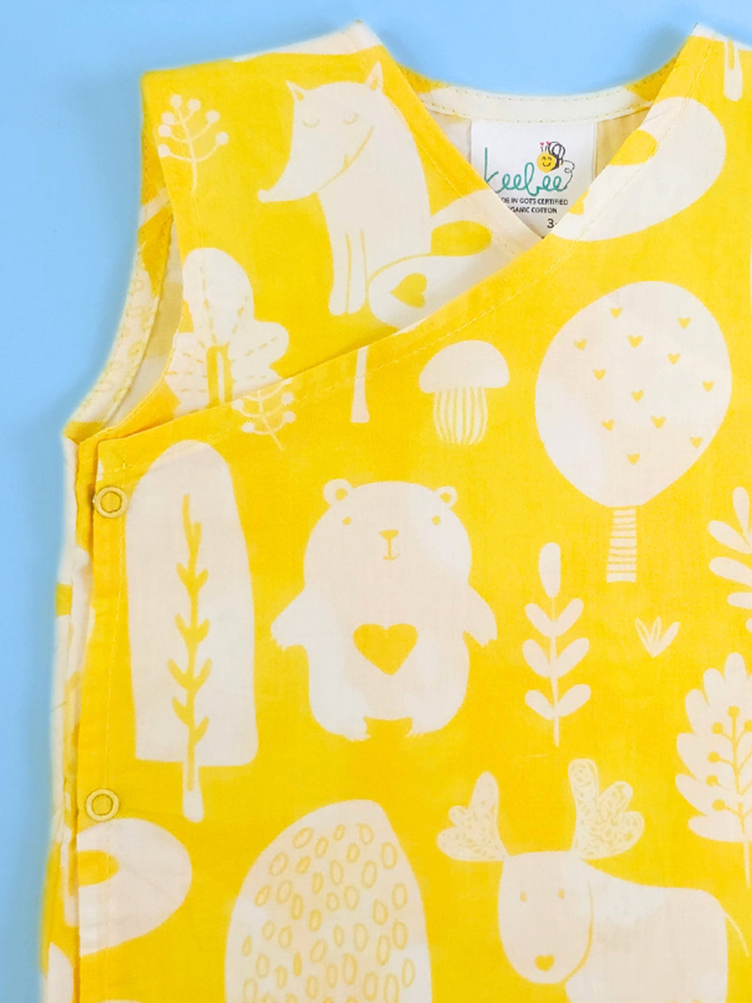 Enchanted Forest - Organic Cotton Printed Baby Jabla - Totdot