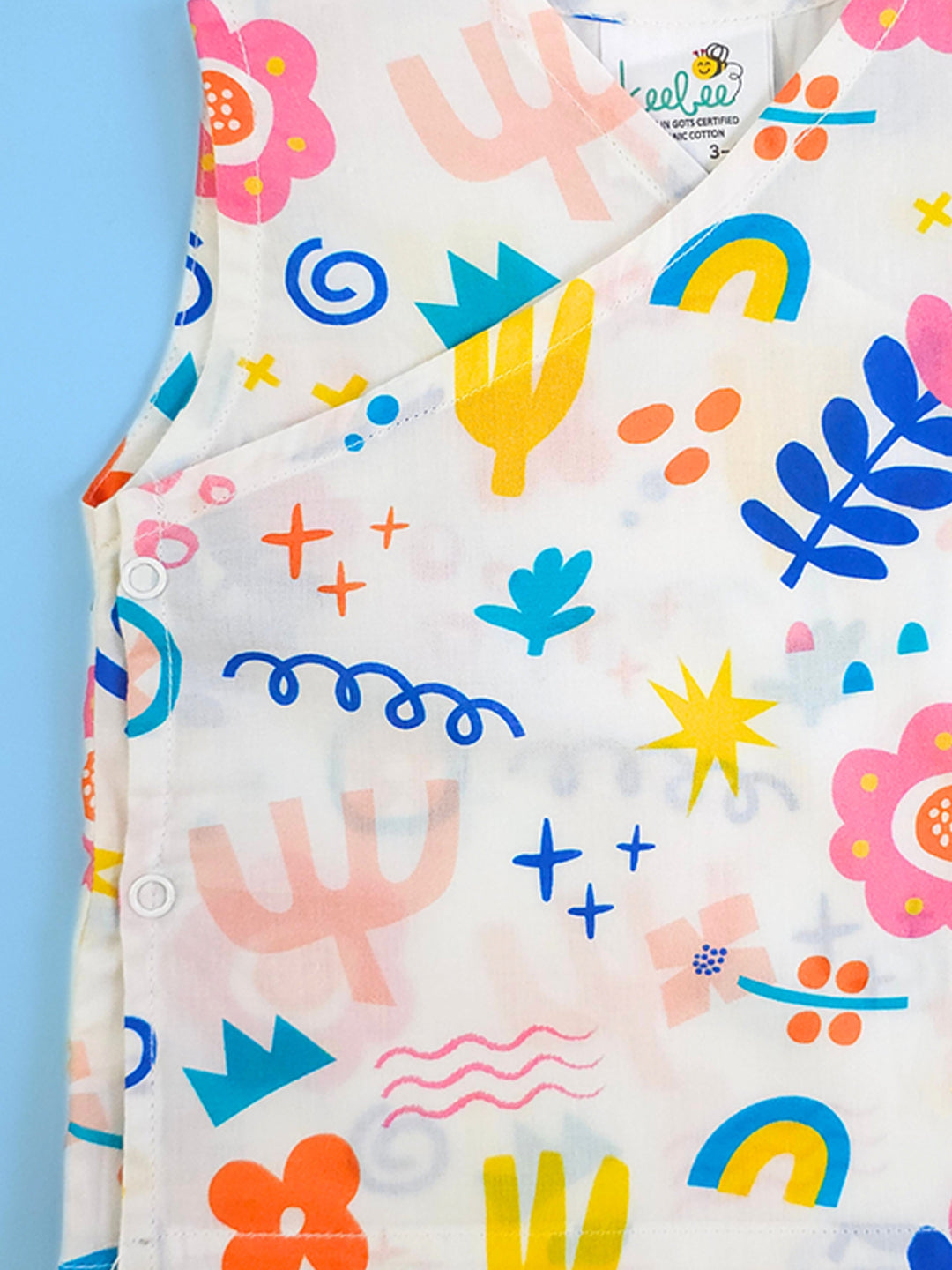 Lil Picasso - Organic Cotton Printed Baby Jabla - Totdot