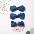 Cotton Denim Headwrap for Babies