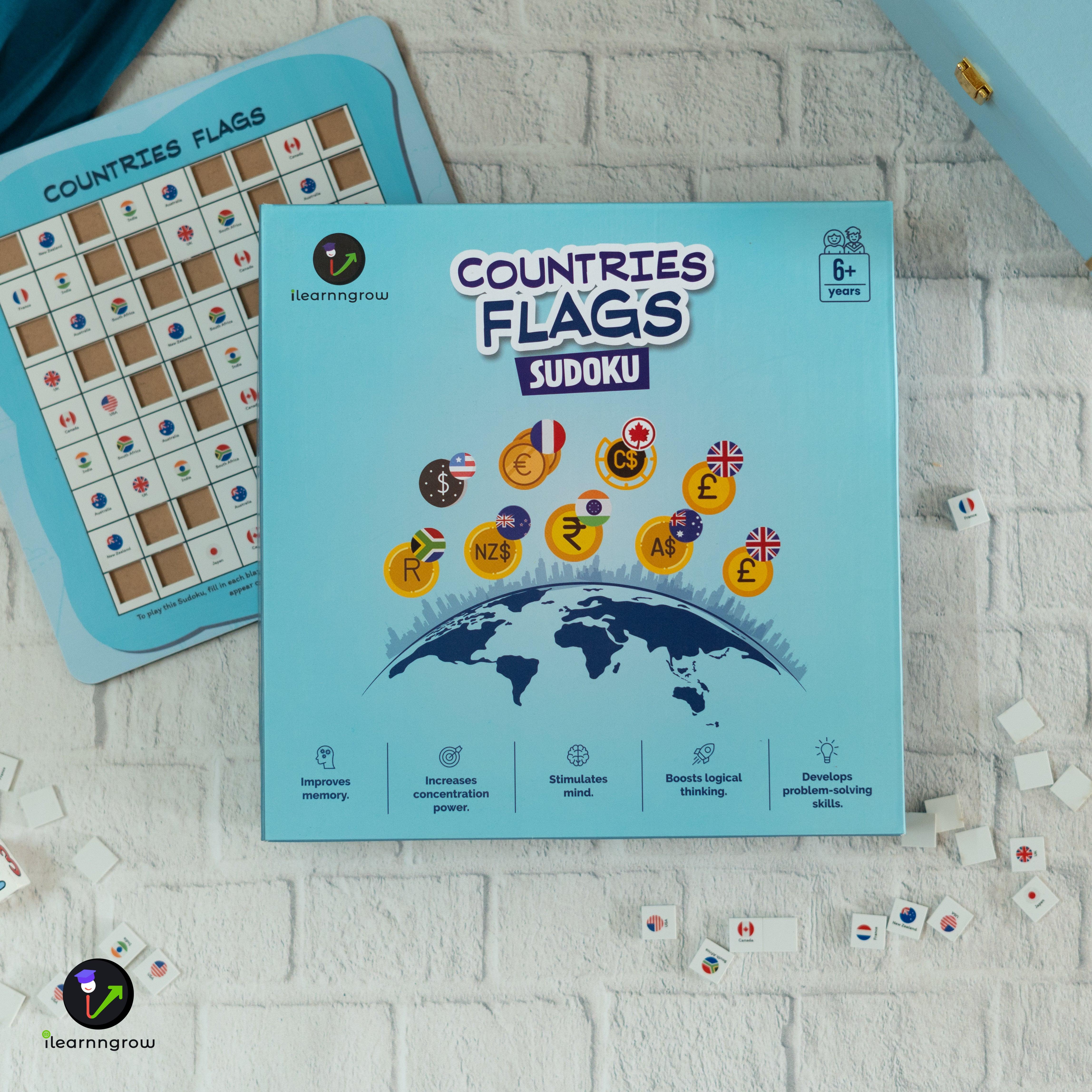 Countries Flag Sudoku - Totdot