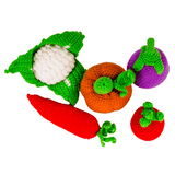 Crochet Vegetable Toys | Play Food for Kids (5 Pcs) - Totdot