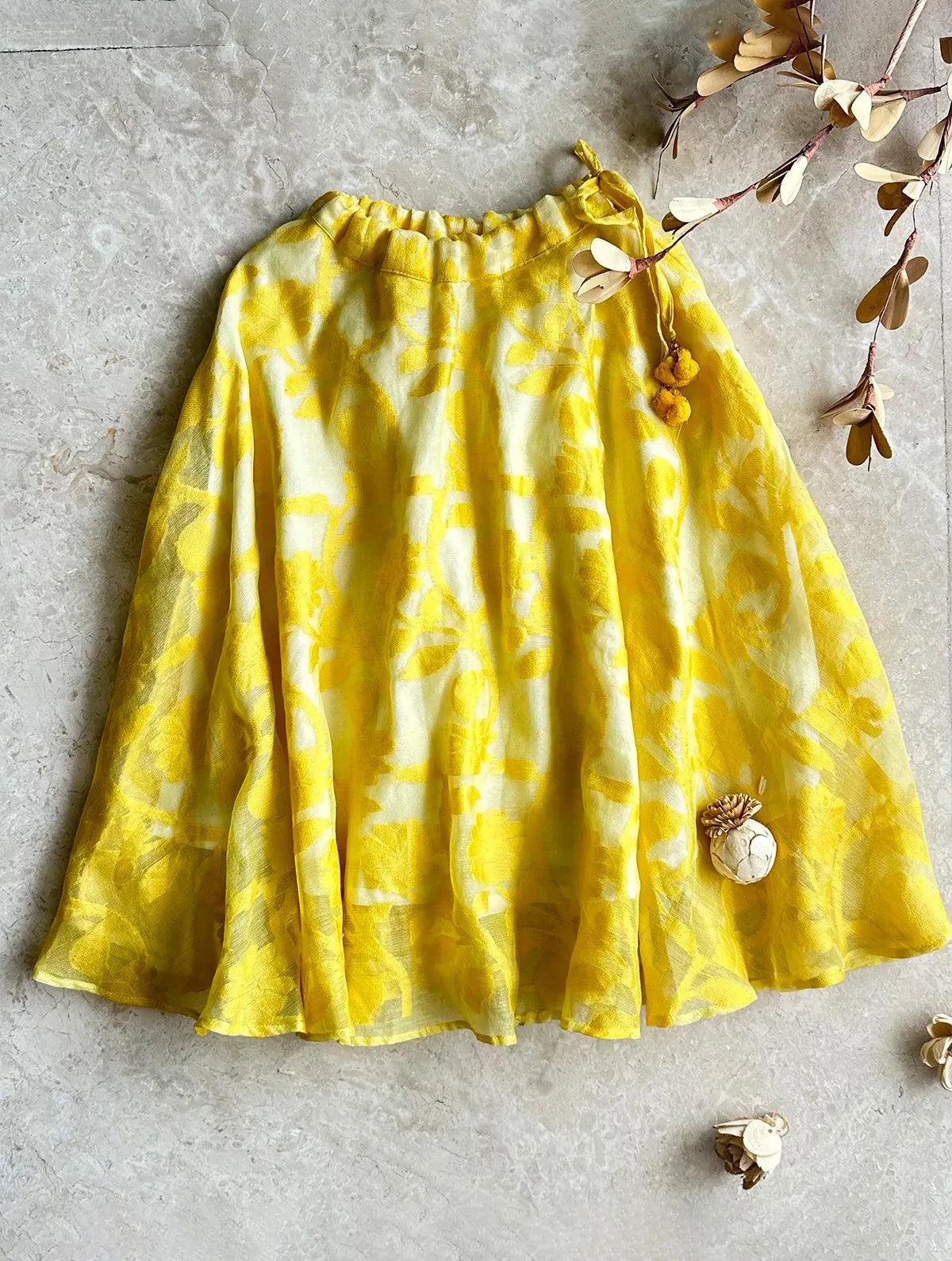 Daffodils Lehenga Set - Totdot