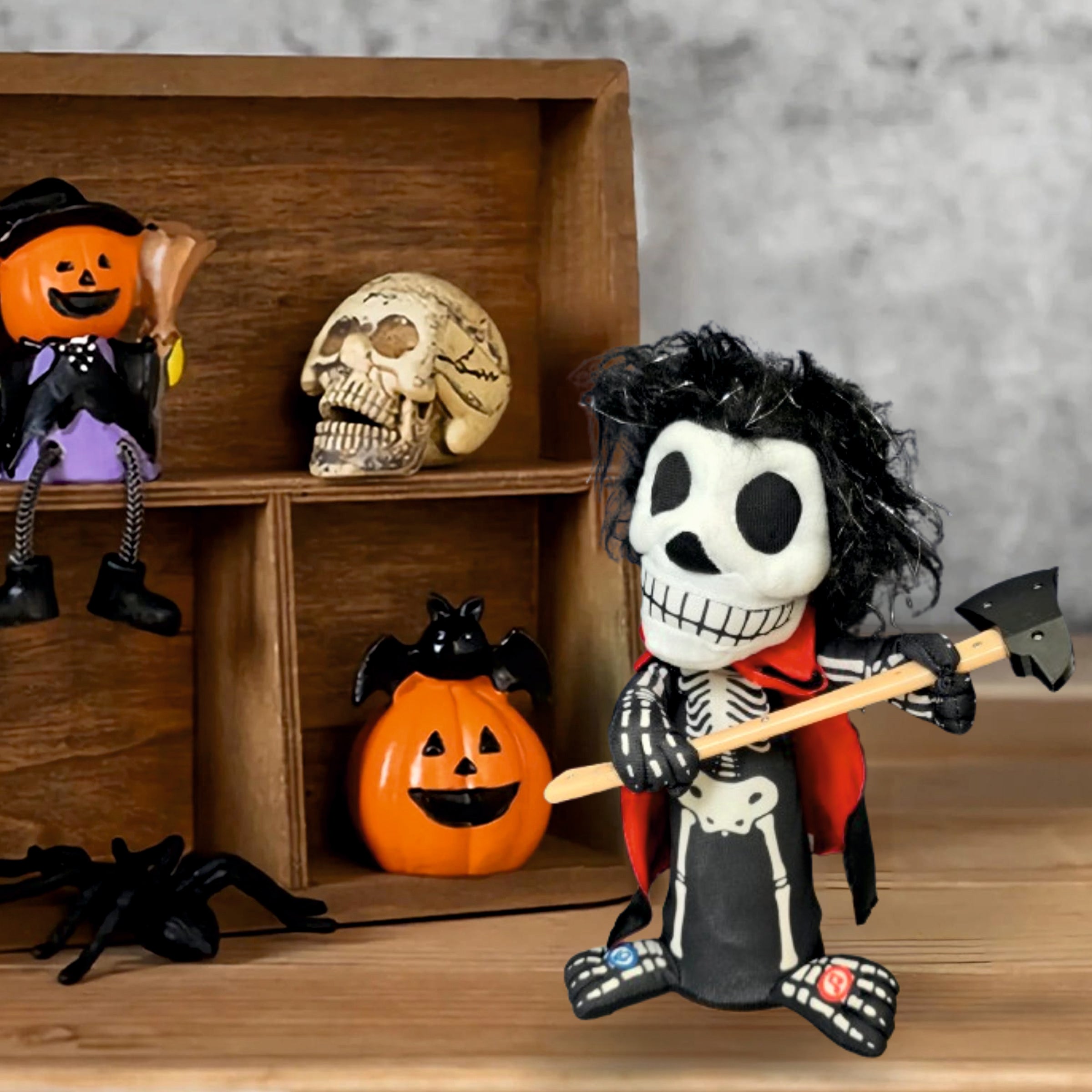 Animated Skeleton Rockstar – Axel Bones