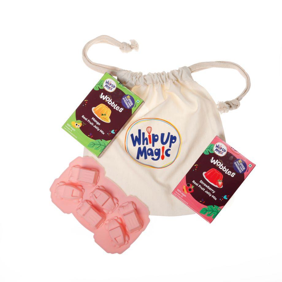 Dino Jelly Mould + MC + Whisk+ Mango WS + Drawstring Jellies - Totdot