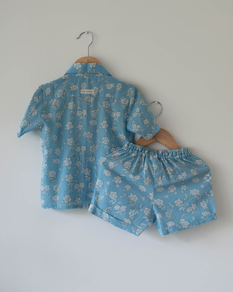 Boogie co-ord set in powder blue - Totdot