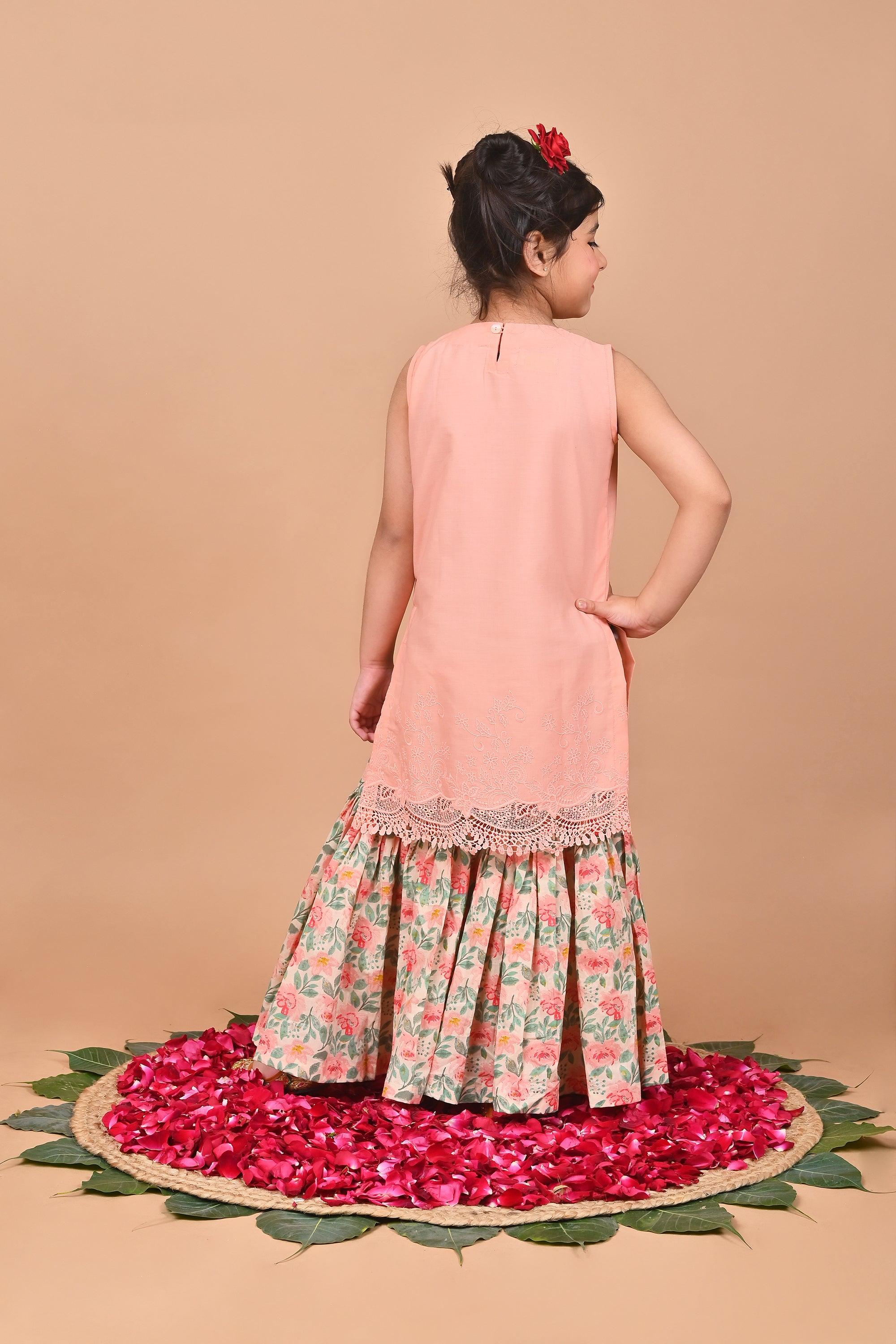 Elm Girls Sharara Set - Totdot