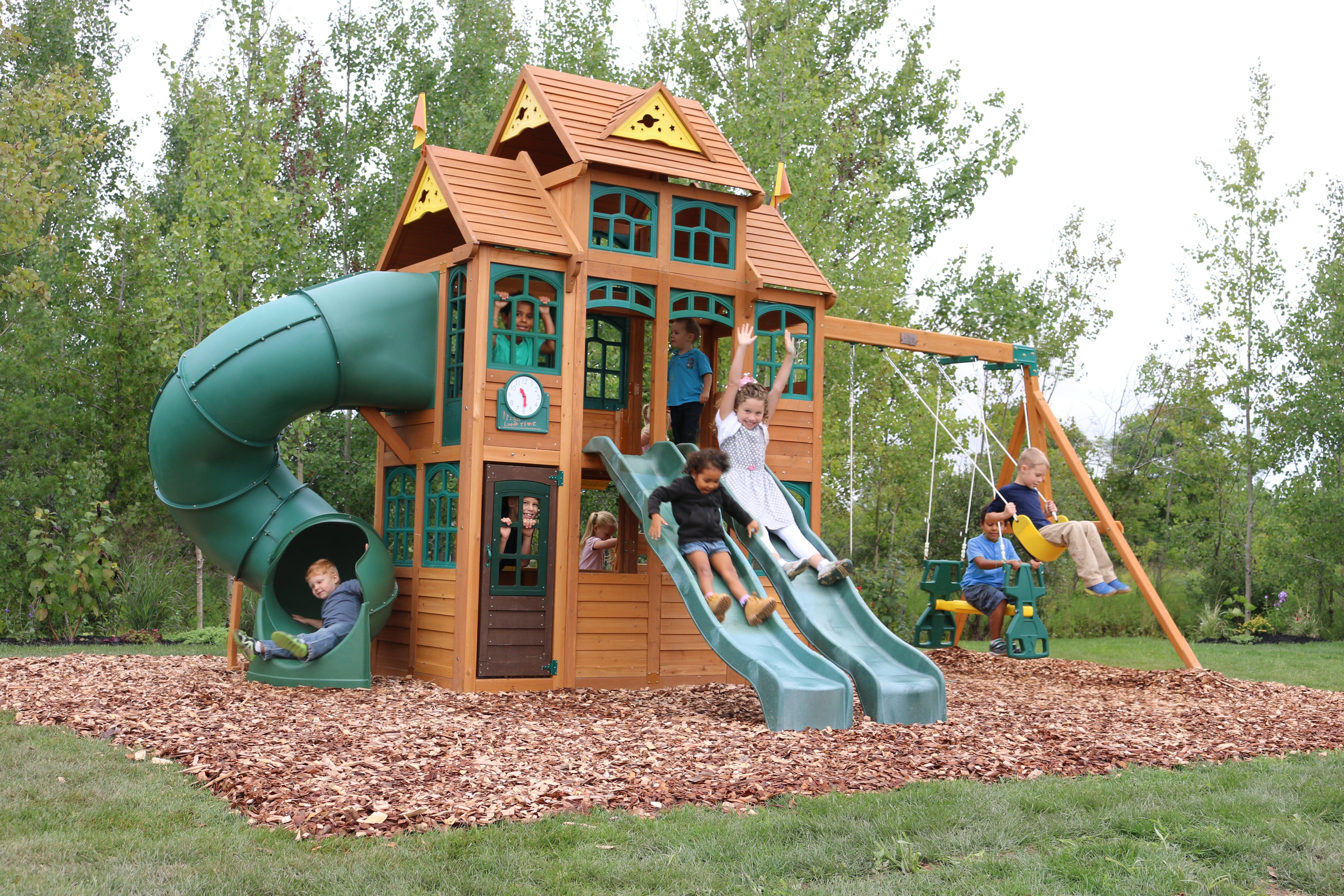 Falcon Ridge wooden playset - Totdot