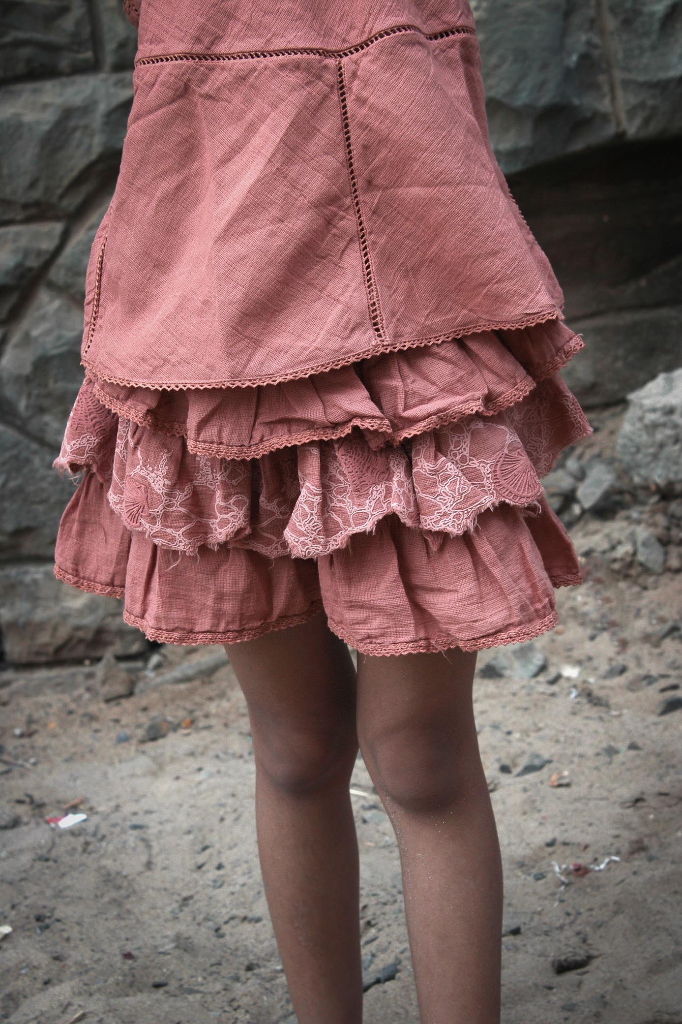 Flutter Skort | Blush - Totdot