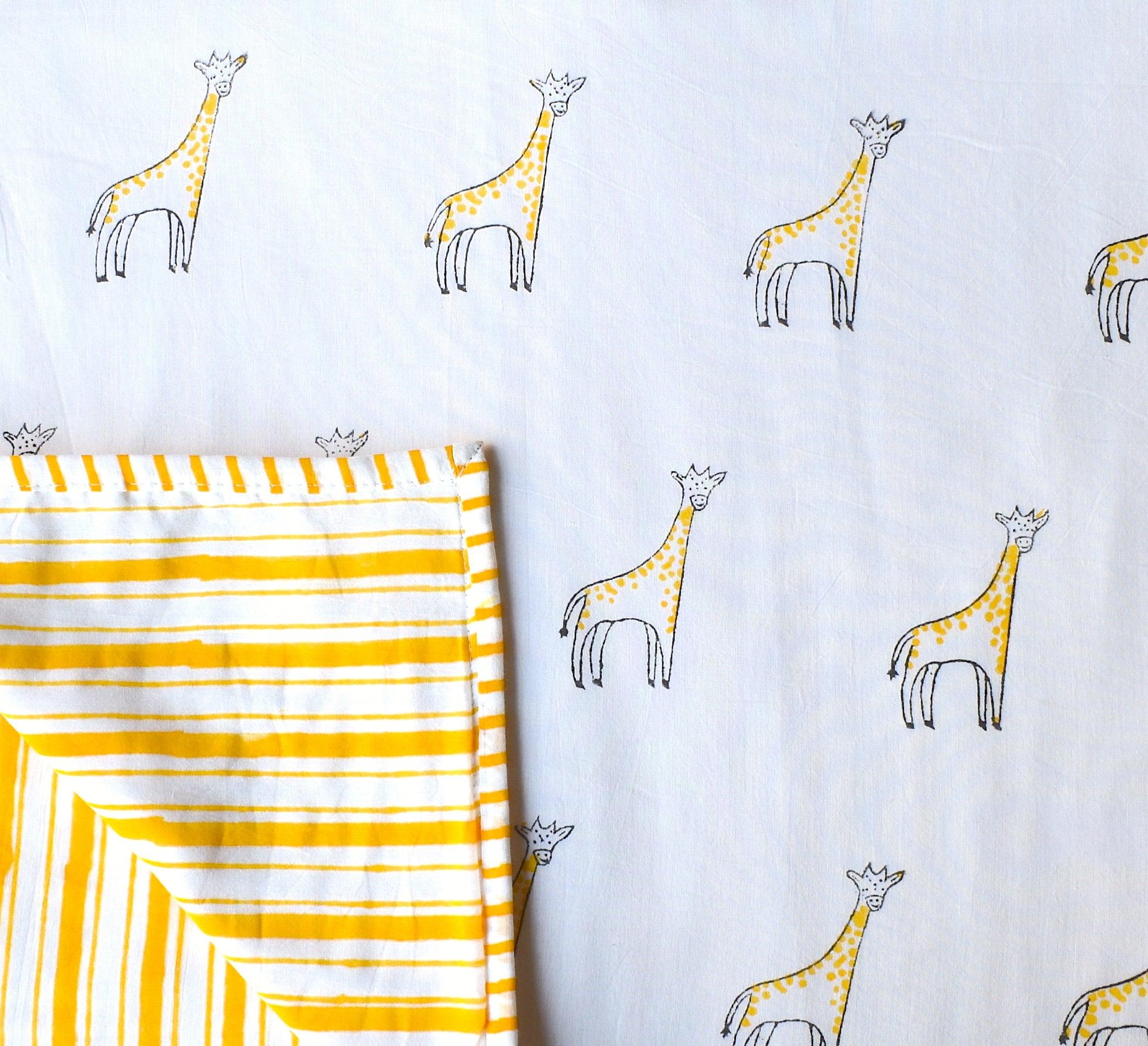 Giraffe - Reversible Dohar - Totdot