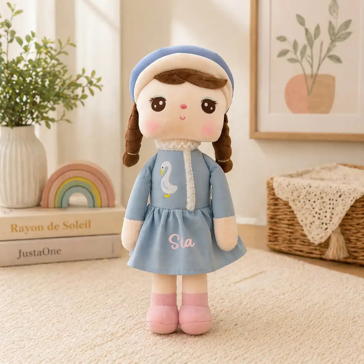 Dreamy Plush Doll -  Swan Skye