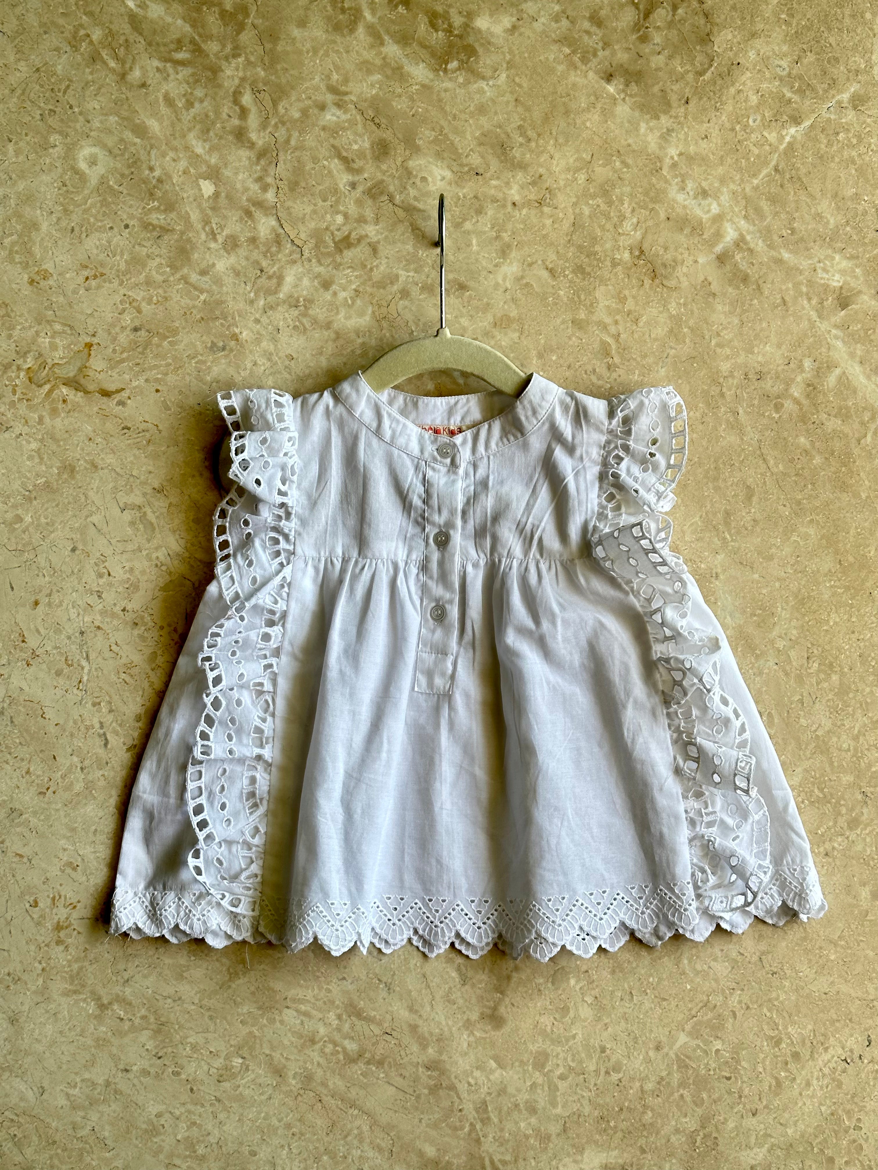 Hakoba white top - Totdot