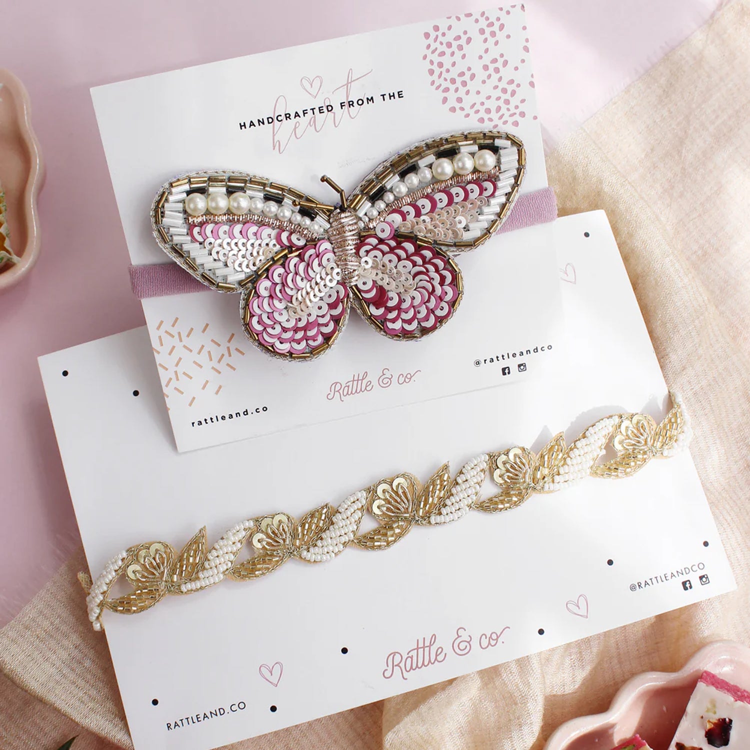 Meera Set of 2 Headbands