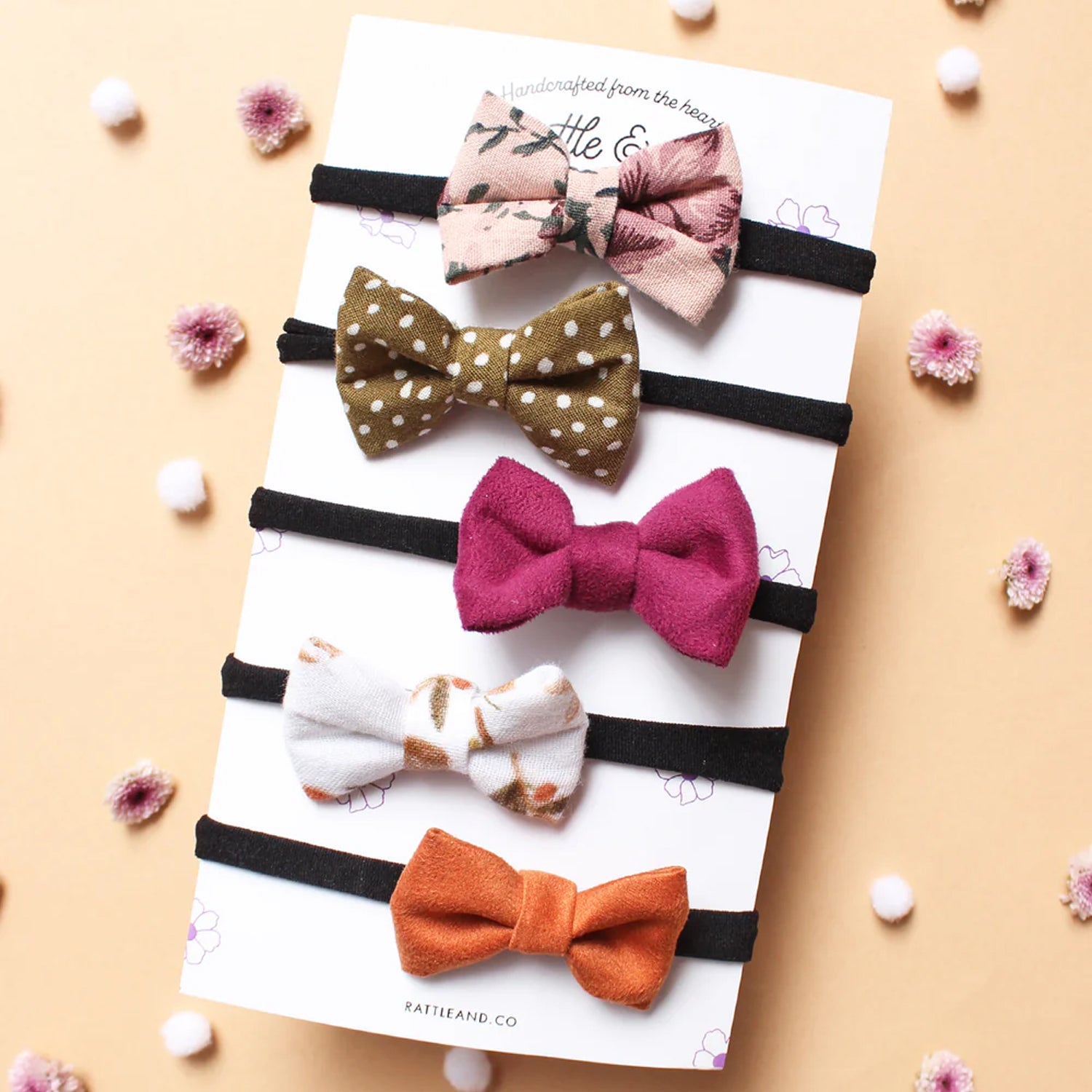 Cocoa By The Tree - Set of 5 Headbands