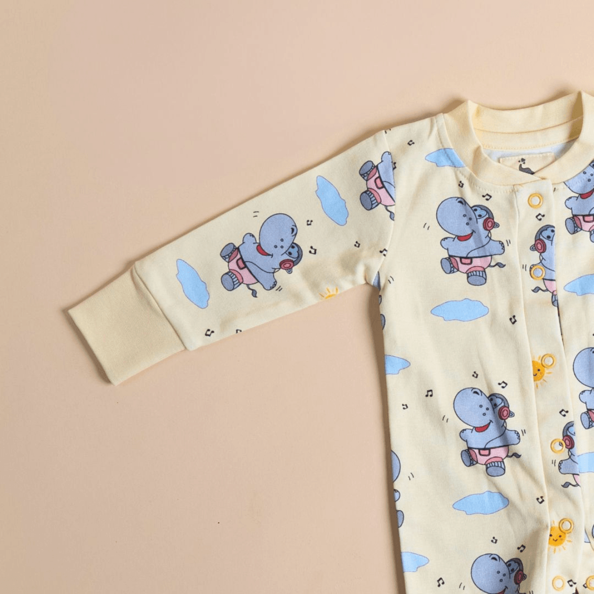 Hippo and the Sun - Onesie - Totdot