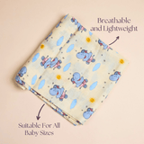 Hippo and the Sun - Swaddle - Totdot