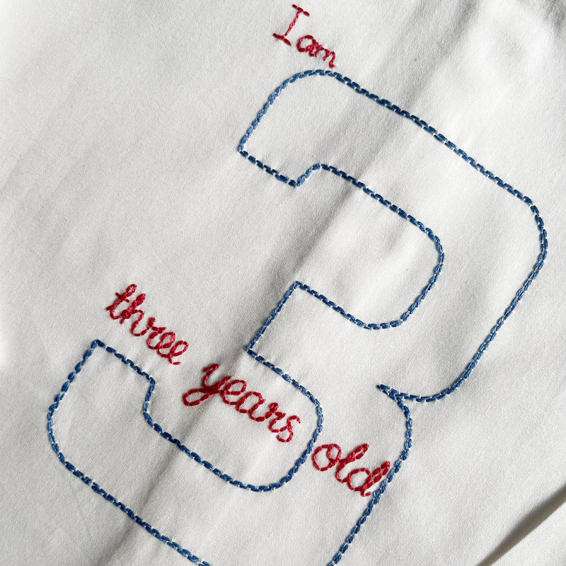 I am Three – Personalized Birthday Shirt - Totdot