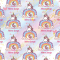 Personalised Gift Wrapping Paper -Sparkling Unicorn