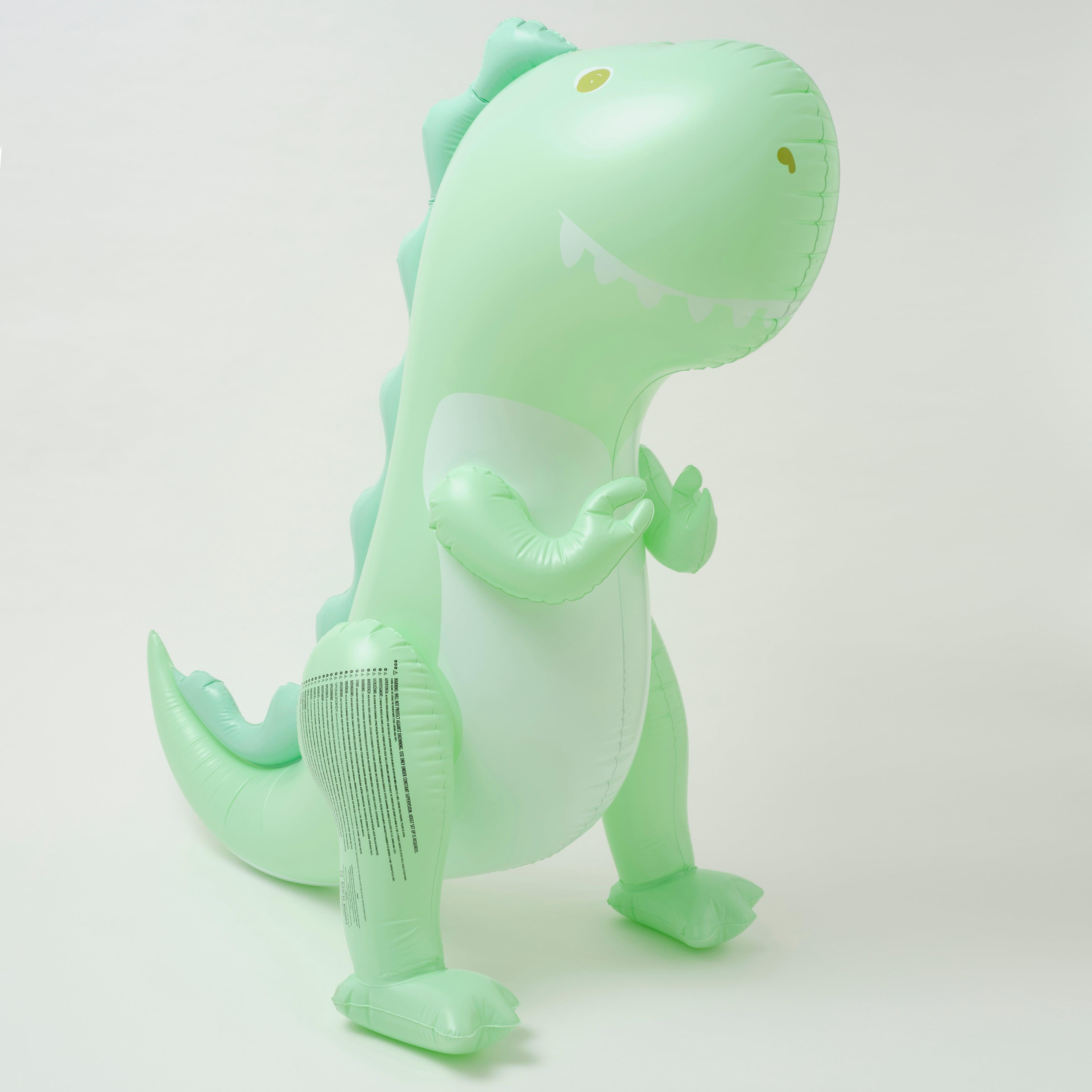 Inflatable Giant Sprinkler Surfing Dino - Totdot