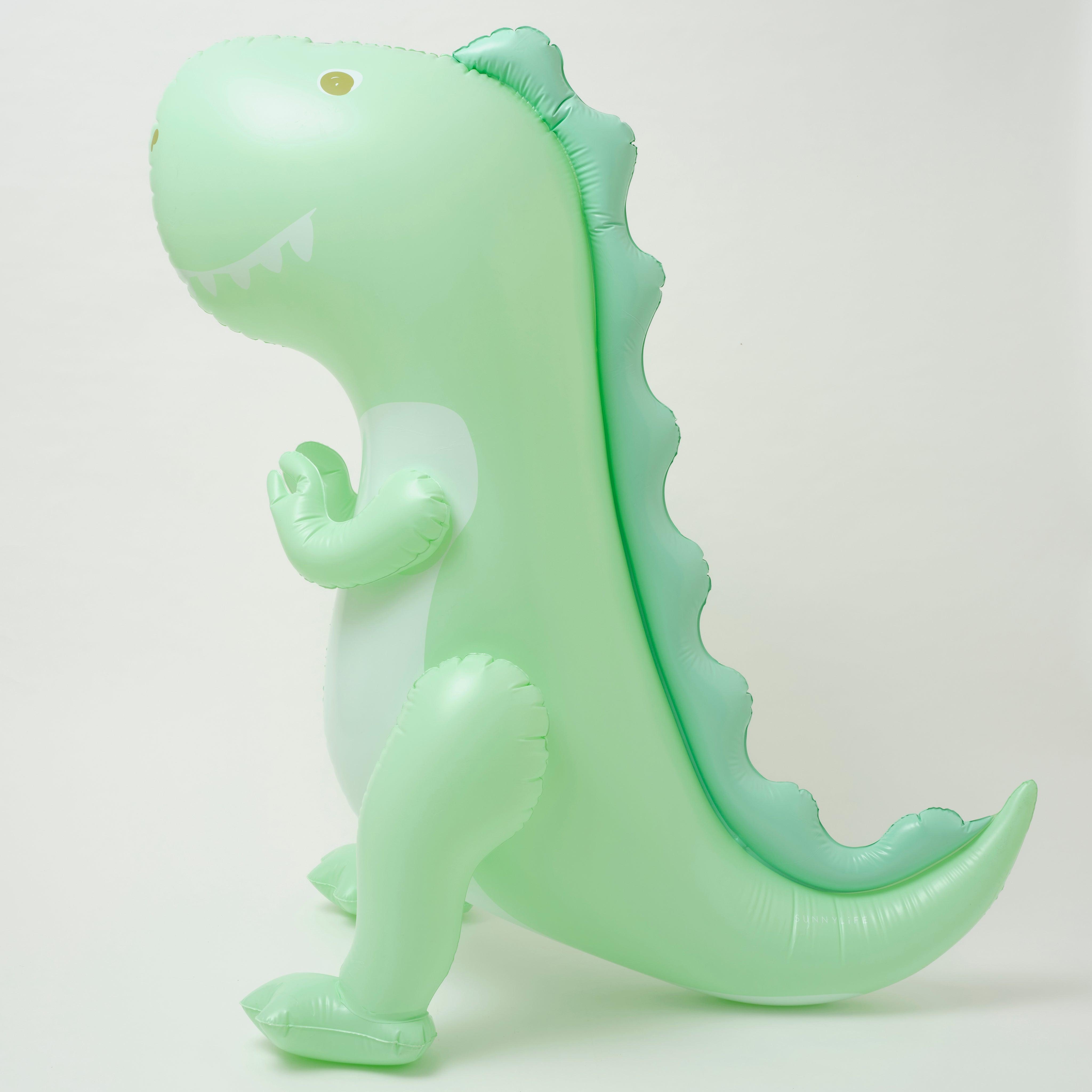 Inflatable Giant Sprinkler Surfing Dino - Totdot