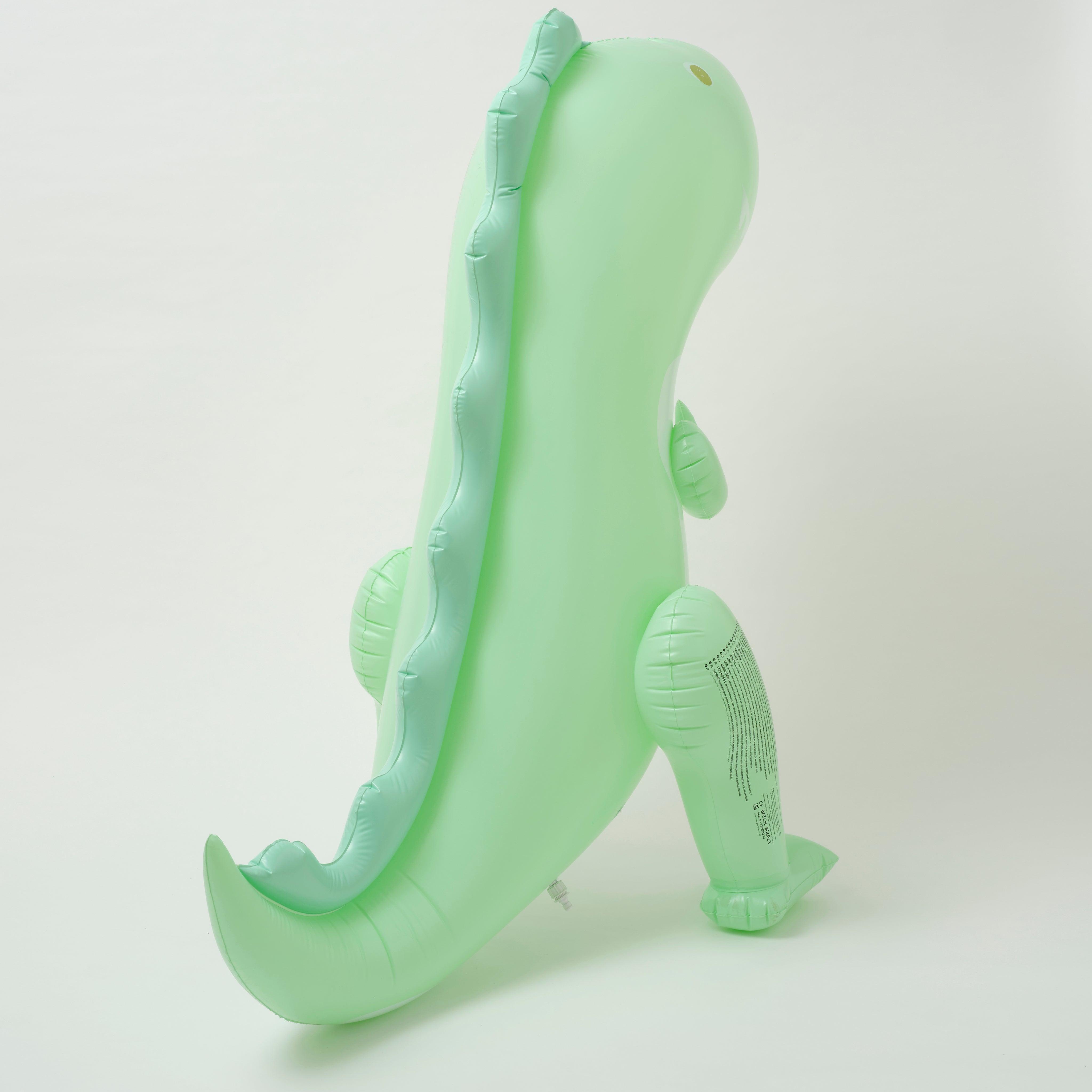 Inflatable Giant Sprinkler Surfing Dino - Totdot