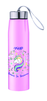 Insulated Unicorn kids water bottle ABBY - 500 ml Stainless steel - Totdot