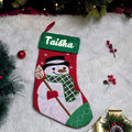 Festive Cheer Stockings - Snowman