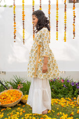 marigold Agrakha kurta set - Totdot