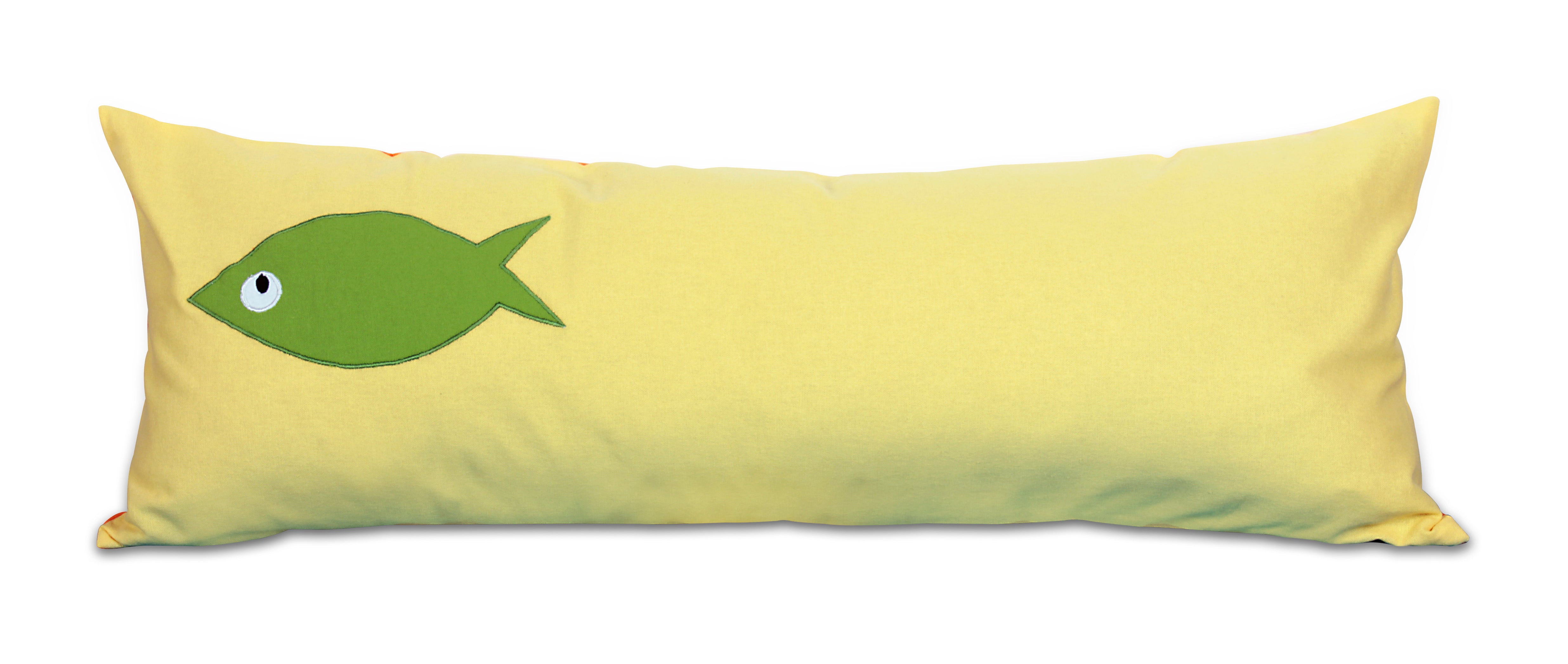 Meow! - Fish - Long Cushion Cover