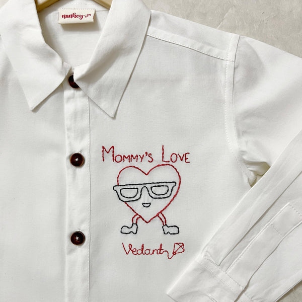 Mommy's Love – Personalized Formal Shirt - Totdot