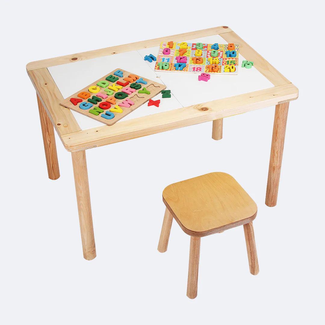 Montessori inspired wooden Sensory Table LUCAS - Totdot