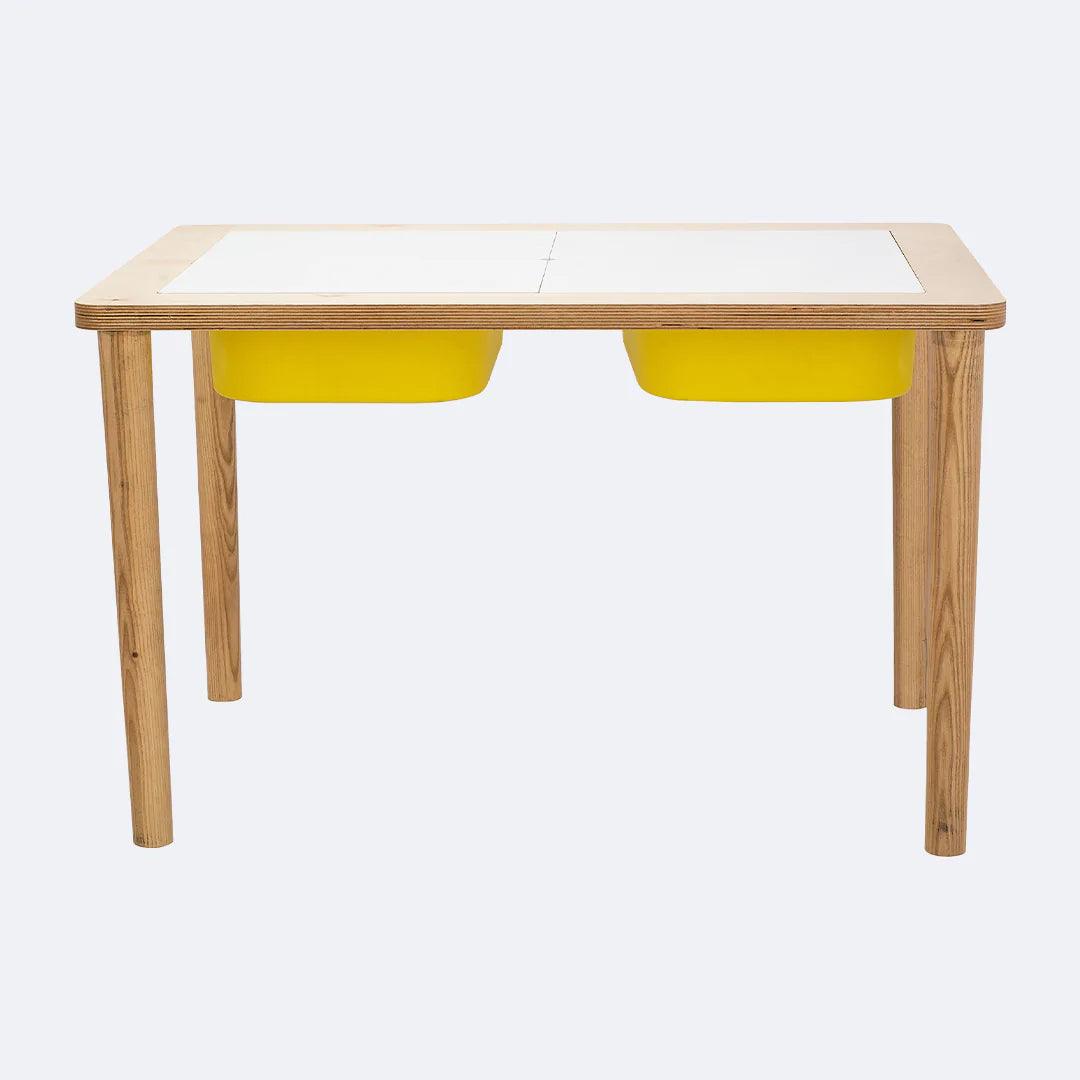 Montessori inspired wooden Sensory Table LUCAS - Totdot