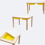 Montessori inspired wooden Sensory Table LUCAS - Totdot
