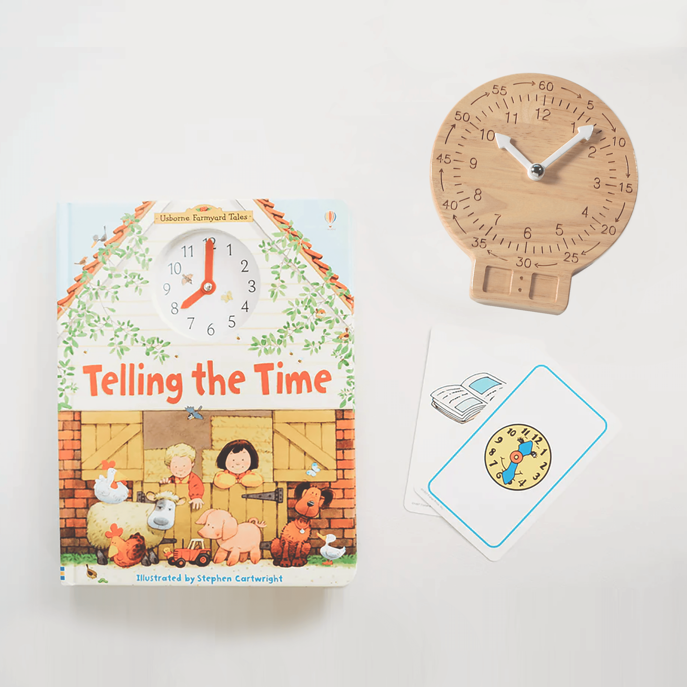 Montessori Play Clock - Hours and Minutes - Totdot