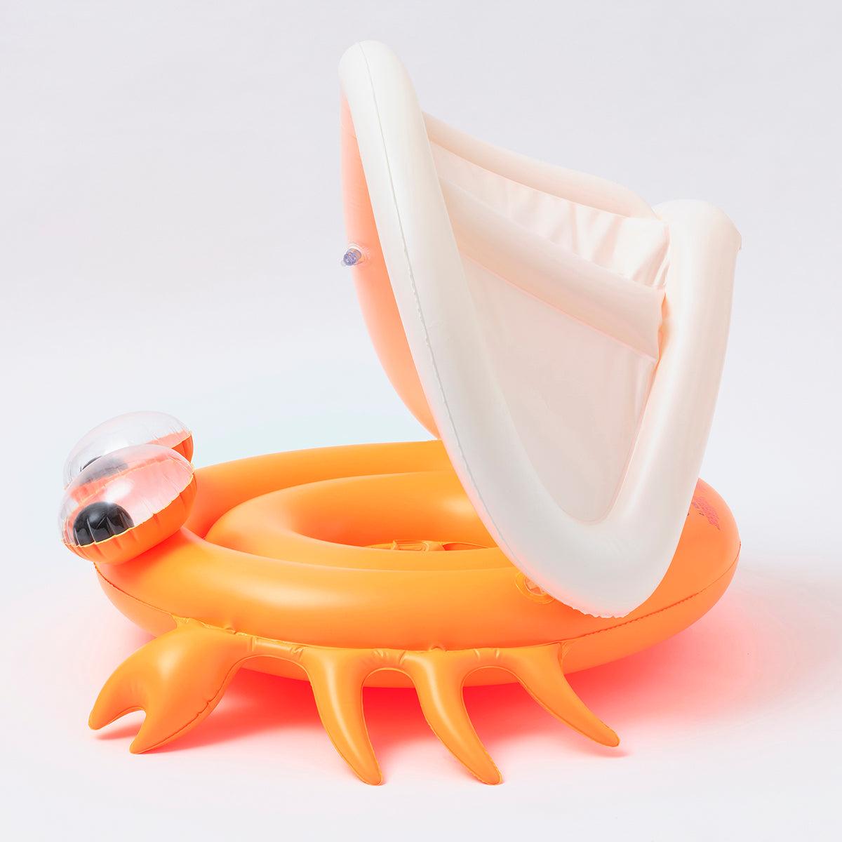 Neon Orange Baby Float Sonny the Sea Creature - Totdot