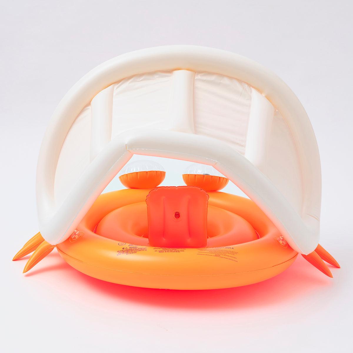 Neon Orange Baby Float Sonny the Sea Creature - Totdot