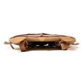 Oogway Turtle Backpack for Kids | Vegan Leather | Brown Color | Velvet Lining - Totdot