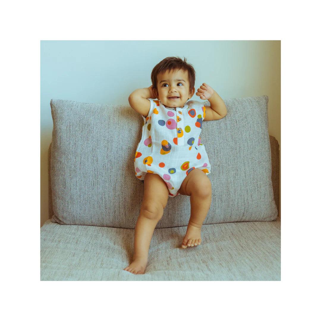 Organic Muslin Romper - Totdot