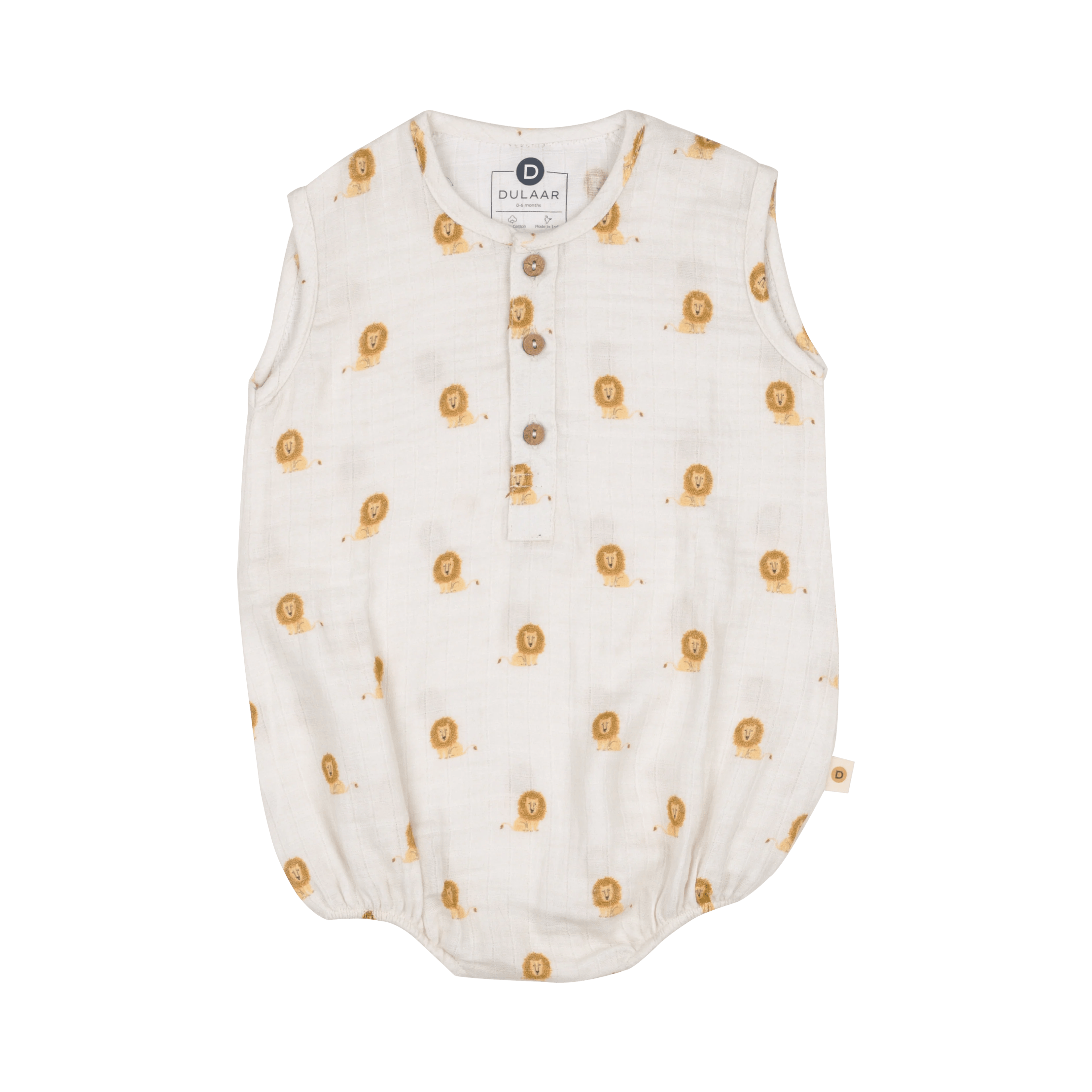 Organic Muslin Romper - Totdot