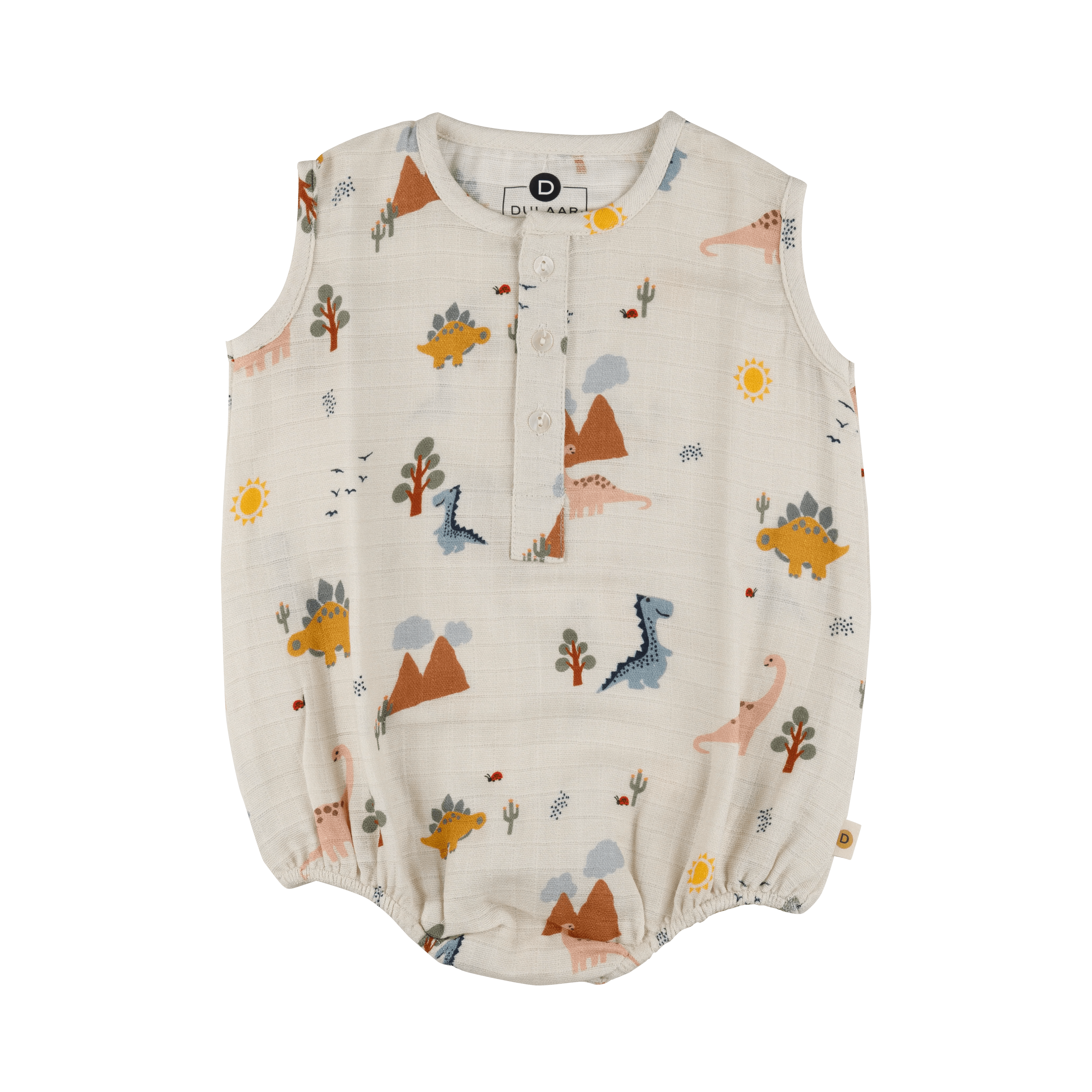 Organic Muslin Romper - Totdot