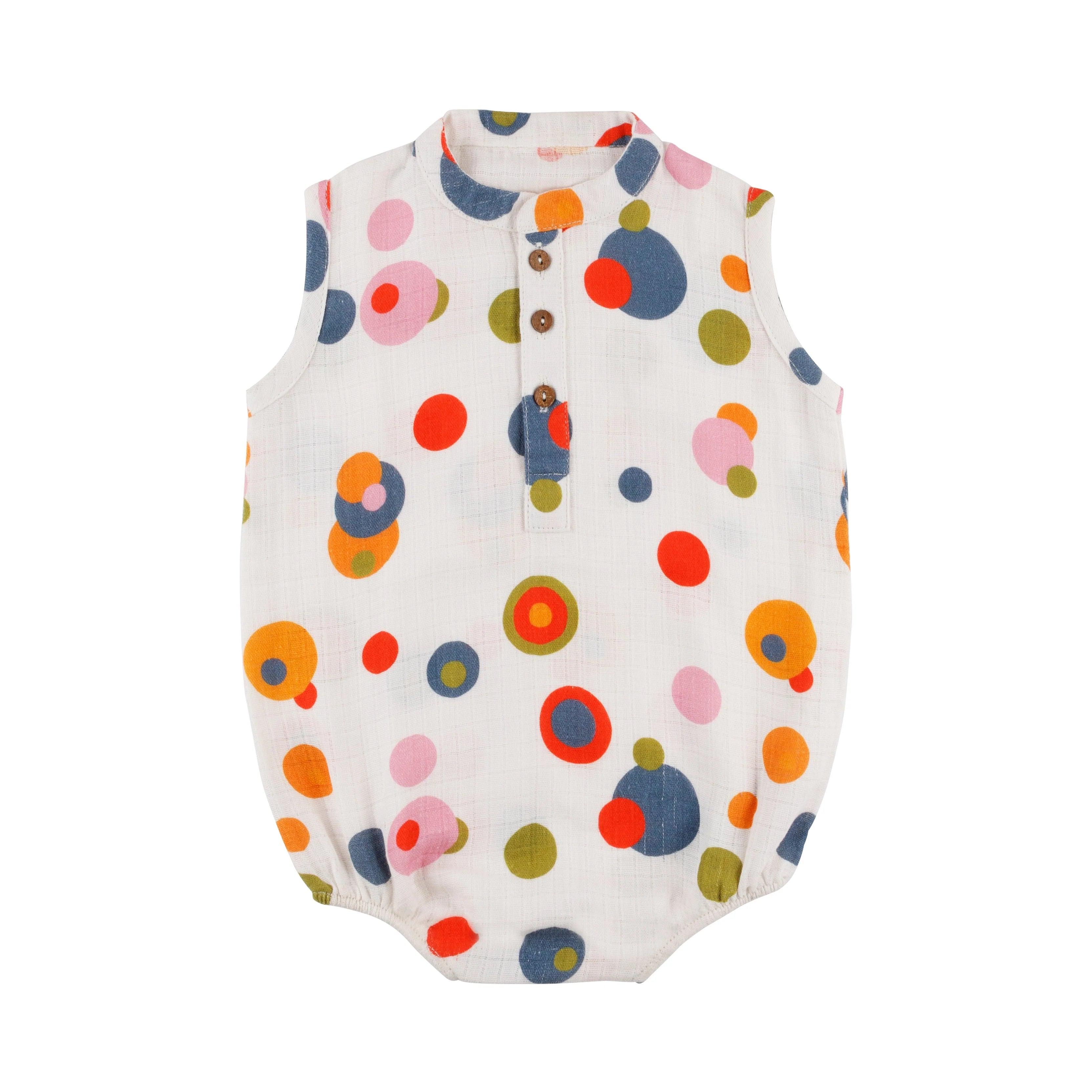 Organic Muslin Romper - Totdot