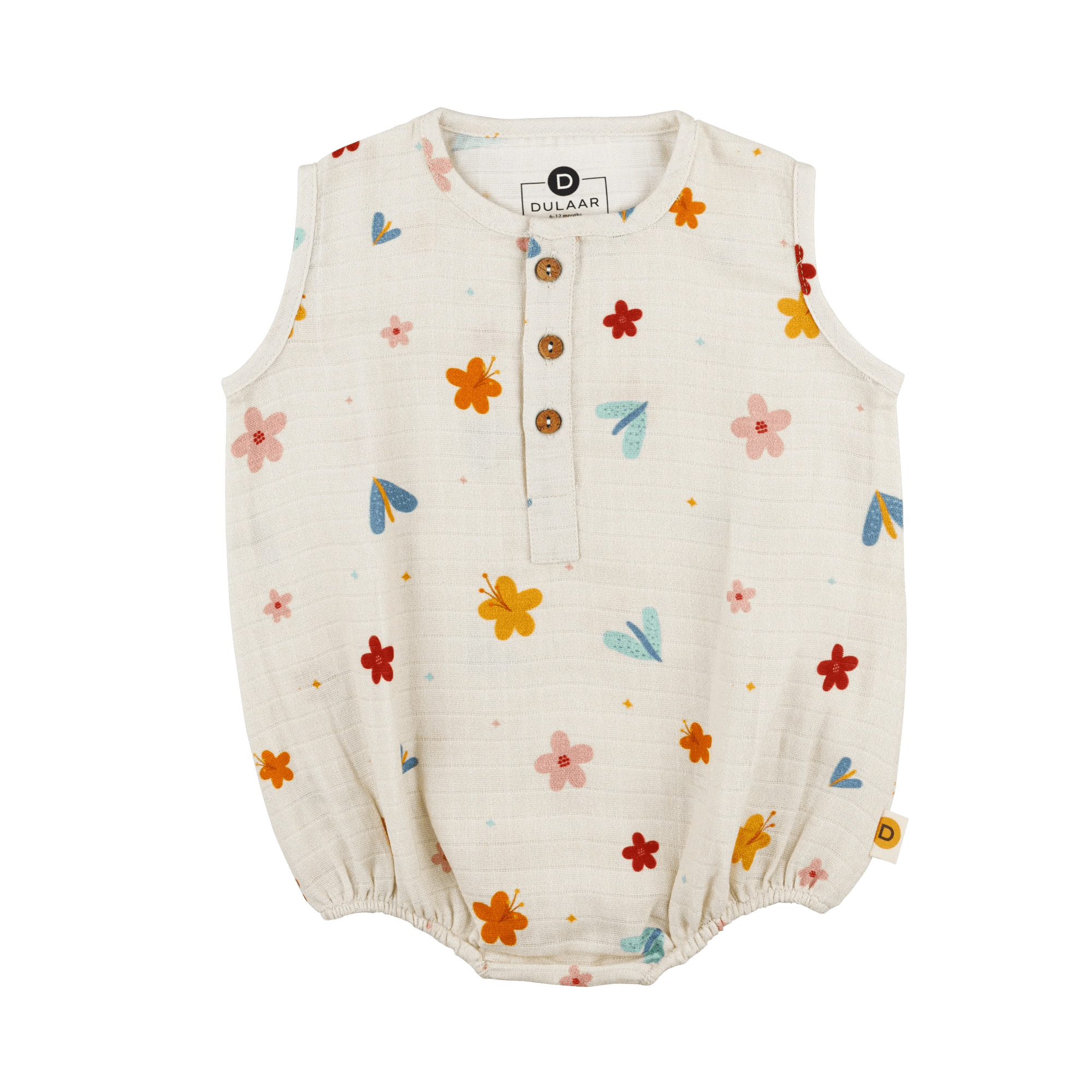 Organic Muslin Romper - Totdot