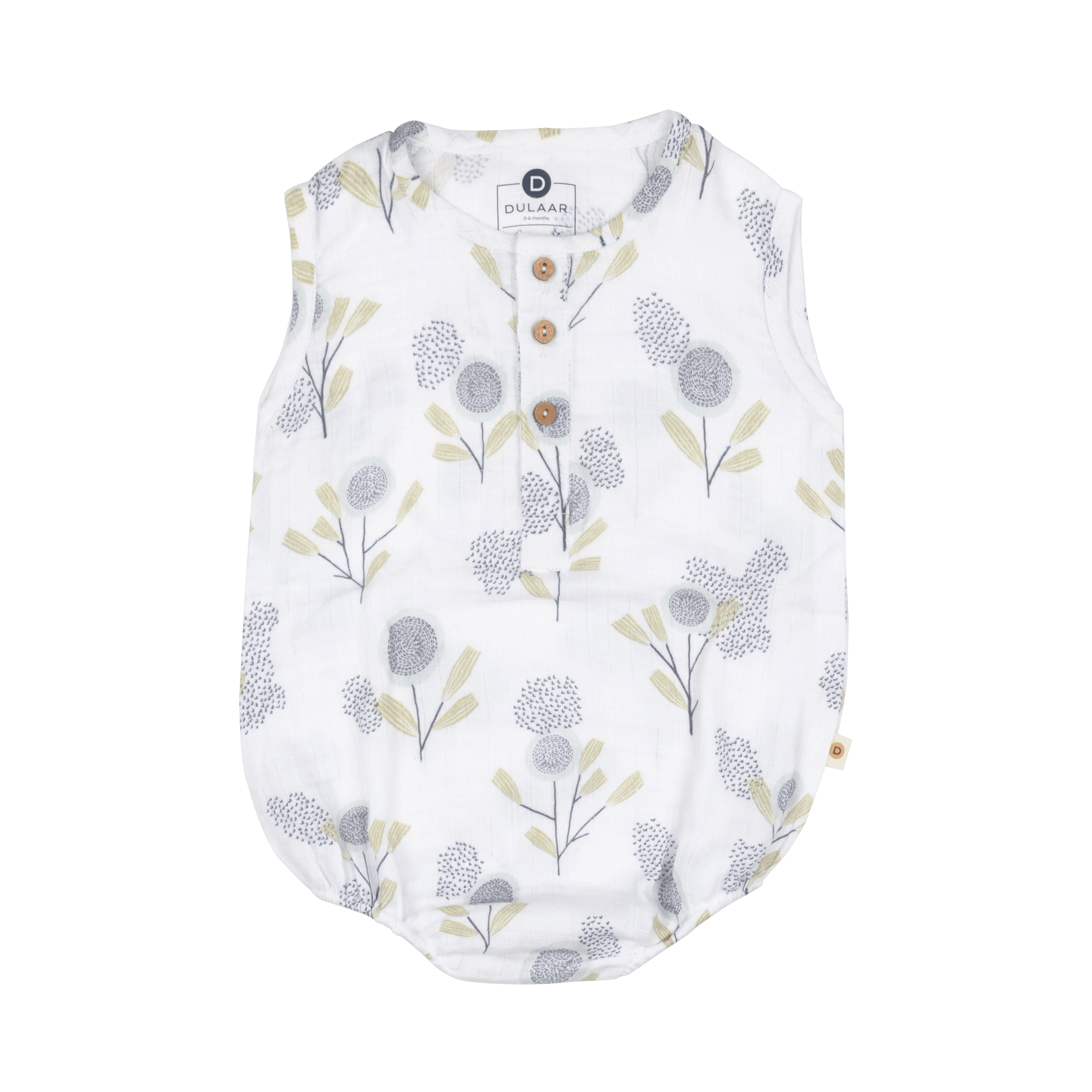 Organic Muslin Romper - Totdot