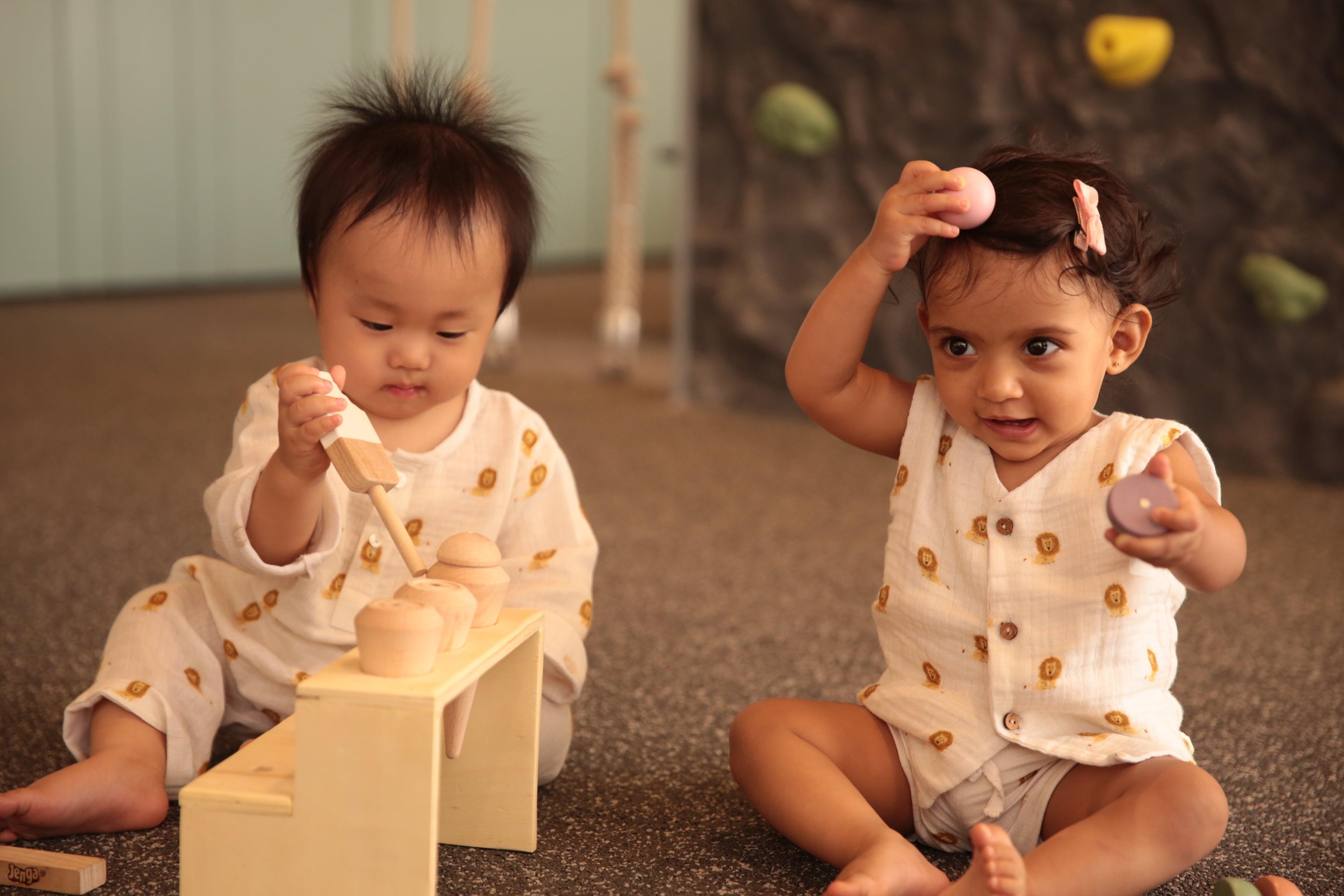 Organic Muslin Vest & Shorts Set | Bubble Pops - Totdot