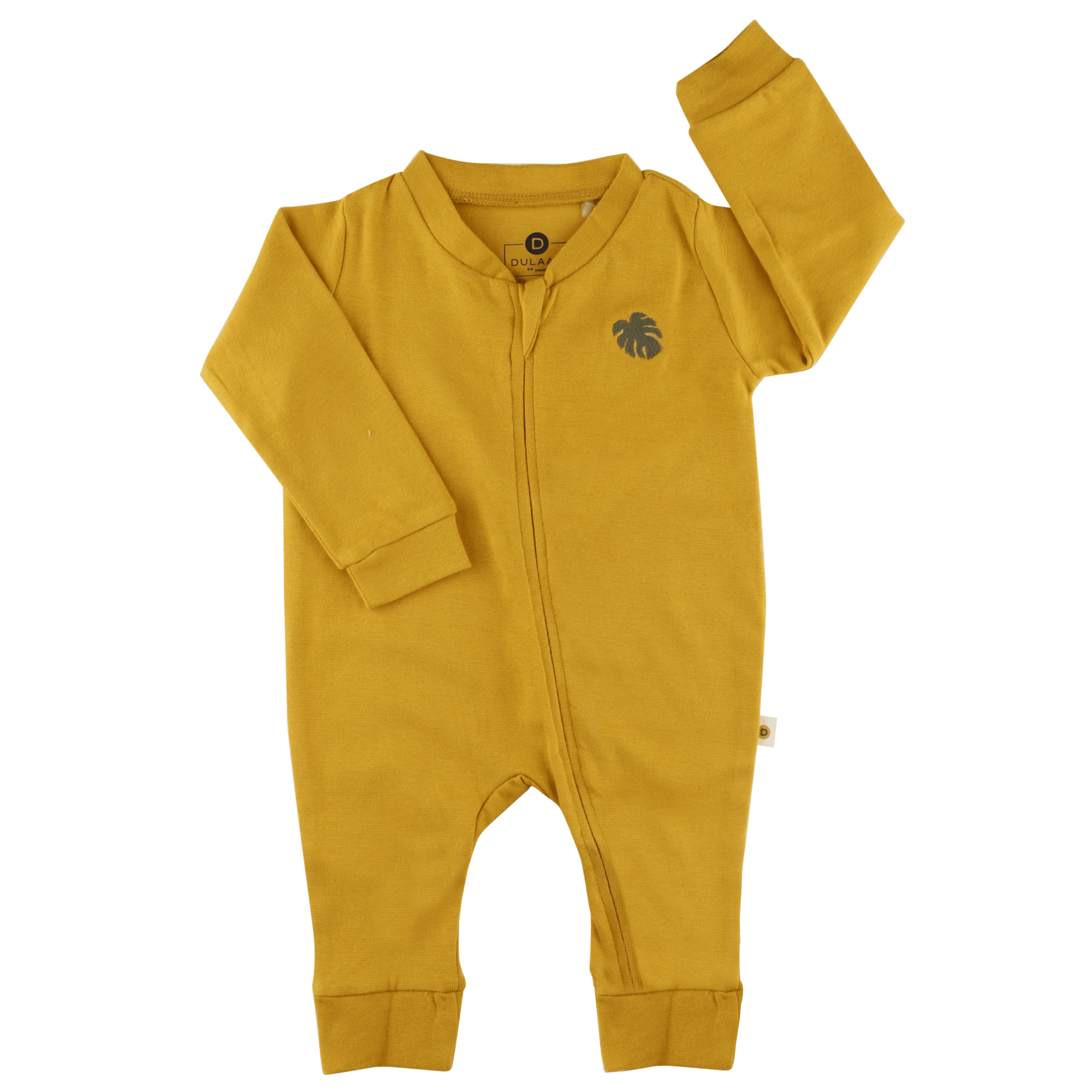 Organic Ribbed Cotton Bodysuit - Totdot